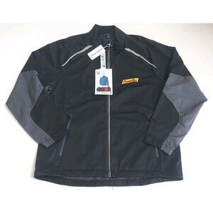 NWT Mens Black/Gray North End Hybrid Performance Sport Soft Shell Jacket Size XL